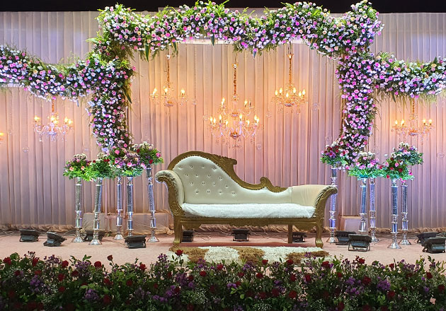 Low-Budget Engagement Ceremony Stage Decoration Ideas | by Event Planet |  Medium